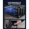 image:imageSilonn Nugget Ice Maker  Timer Ice Machine with SelfCleaning 45lbs per Day Pebble Ice Maker with Soft Chewable Ice OneClick Operation Ice Machine for Home Kitchen OfficeMatte Black