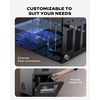 image:imageSilonn Nugget Ice Maker  Timer Ice Machine with SelfCleaning 45lbs per Day Pebble Ice Maker with Soft Chewable Ice OneClick Operation Ice Machine for Home Kitchen OfficeRock Black