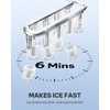 image:imageSilonn Nugget Ice Maker  Timer Ice Machine with SelfCleaning 45lbs per Day Pebble Ice Maker with Soft Chewable Ice OneClick Operation Ice Machine for Home Kitchen OfficeBlack