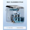image:imageSilonn Nugget Ice Maker  Timer Ice Machine with SelfCleaning 45lbs per Day Pebble Ice Maker with Soft Chewable Ice OneClick Operation Ice Machine for Home Kitchen OfficeBlack