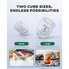 image:imageSilonn Nugget Ice Maker  Timer Ice Machine with SelfCleaning 45lbs per Day Pebble Ice Maker with Soft Chewable Ice OneClick Operation Ice Machine for Home Kitchen OfficeLEDBlack20lbs