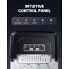 image:imageSilonn Nugget Ice Maker  Timer Ice Machine with SelfCleaning 45lbs per Day Pebble Ice Maker with Soft Chewable Ice OneClick Operation Ice Machine for Home Kitchen OfficeInkBlack with Handle