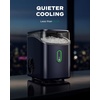 image:imageSilonn Nugget Ice Maker  Timer Ice Machine with SelfCleaning 45lbs per Day Pebble Ice Maker with Soft Chewable Ice OneClick Operation Ice Machine for Home Kitchen OfficeBlue