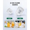 image:imageSilonn Nugget Ice Maker  Timer Ice Machine with SelfCleaning 45lbs per Day Pebble Ice Maker with Soft Chewable Ice OneClick Operation Ice Machine for Home Kitchen OfficeUpgrade Black