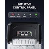 image:imageSilonn Nugget Ice Maker  Timer Ice Machine with SelfCleaning 45lbs per Day Pebble Ice Maker with Soft Chewable Ice OneClick Operation Ice Machine for Home Kitchen OfficeBlack26lbs