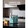 image:imageSilonn Nugget Ice Maker  Timer Ice Machine with SelfCleaning 45lbs per Day Pebble Ice Maker with Soft Chewable Ice OneClick Operation Ice Machine for Home Kitchen OfficeGreen