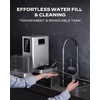 image:imageSilonn Nugget Ice Maker Countertop with APP amp Voice Control Self Cleaning Ice Machine with 3L Large Water Tank 40 lbs24H Soft Chewable Ice Portable Pebble Ice Maker for Home and Party SilverSilver