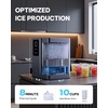 image:imageSilonn Nugget Ice Maker Countertop with APP amp Voice Control Self Cleaning Ice Machine with 3L Large Water Tank 40 lbs24H Soft Chewable Ice Portable Pebble Ice Maker for Home and Party SilverSilver Gray