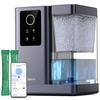 image:imageSilonn Nugget Ice Maker Countertop with APP amp Voice Control Self Cleaning Ice Machine with 3L Large Water Tank 40 lbs24H Soft Chewable Ice Portable Pebble Ice Maker for Home and Party SilverSilver Gray  Pro