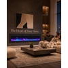 image:imageSilonn 22 Electric Fireplace Heater with 3D Flame Effect 5100 BTU1500 WEbony