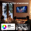 image:imageSilonn 22 Electric Fireplace Heater with 3D Flame Effect 5100 BTU1500 WEbony