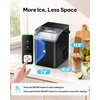 image:imageSilonn Ice Maker Countertop 10 Ice Cubes in 5 Mins 33 lbs24H 2 Bullet Ice Sizes SelfCleaning Ice Maker with Scoop Portable Compact Ice Machine for Home Kitchen PartyBlack