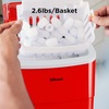 image:imageSilonn Ice Maker Countertop 10 Ice Cubes in 5 Mins 33 lbs24H 2 Bullet Ice Sizes SelfCleaning Ice Maker with Scoop Portable Compact Ice Machine for Home Kitchen PartyRed