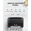 image:imageSilonn Ice Maker Countertop 10 Ice Cubes in 5 Mins 33 lbs24H 2 Bullet Ice Sizes SelfCleaning Ice Maker with Scoop Portable Compact Ice Machine for Home Kitchen PartyEbony Black