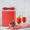 image:imageSilonn Ice Maker Countertop 10 Ice Cubes in 5 Mins 33 lbs24H 2 Bullet Ice Sizes SelfCleaning Ice Maker with Scoop Portable Compact Ice Machine for Home Kitchen PartyRed