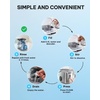 image:imageSilonn Ice Maker Countertop 10 Ice Cubes in 5 Mins 33 lbs24H 2 Bullet Ice Sizes SelfCleaning Ice Maker with Scoop Portable Compact Ice Machine for Home Kitchen PartyRustresistant steel
