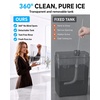 image:imageSilonn Ice Maker Countertop 10 Ice Cubes in 5 Mins 33 lbs24H 2 Bullet Ice Sizes SelfCleaning Ice Maker with Scoop Portable Compact Ice Machine for Home Kitchen PartyPure Black