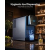image:imageSilonn Ice Maker Countertop 10 Ice Cubes in 5 Mins 33 lbs24H 2 Bullet Ice Sizes SelfCleaning Ice Maker with Scoop Portable Compact Ice Machine for Home Kitchen PartyPolished stainless steel