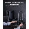image:imageSilonn Ice Maker Countertop 10 Ice Cubes in 5 Mins 33 lbs24H 2 Bullet Ice Sizes SelfCleaning Ice Maker with Scoop Portable Compact Ice Machine for Home Kitchen PartySilver Gray  Pro
