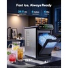 image:imageSilonn Ice Maker Countertop with Expandable Ice Basket and Carry Handle265lbsSmart Timer