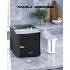 image:imageSilonn Ice Maker Countertop with Expandable Ice Basket and Carry HandleBlack