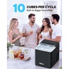 image:imageSilonn Ice Maker Countertop with Expandable Ice Basket and Carry HandleBlack