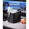 image:imageSilonn Ice Maker Countertop with Expandable Ice Basket and Carry HandleBlackExpandable Basket