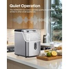 image:imageSilonn Ice Maker Countertop with Expandable Ice Basket and Carry HandleBrushed Stainless Steel