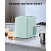 image:imageSilonn Ice Maker Countertop with Expandable Ice Basket and Carry HandleGreen