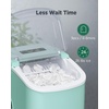 image:imageSilonn Ice Maker Countertop with Expandable Ice Basket and Carry HandleGreenIM09