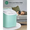 image:imageSilonn Ice Maker Countertop with Expandable Ice Basket and Carry HandleGreenIM09