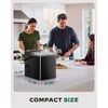 image:imageSilonn Ice Maker Countertop with Expandable Ice Basket and Carry HandleJet Black
