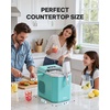 image:imageSilonn Ice Maker Countertop with Expandable Ice Basket and Carry HandleLight Green