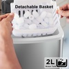 image:imageSilonn Ice Maker Countertop with Expandable Ice Basket and Carry HandleStainless SteelPro