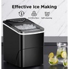 image:imageSilonn Ice Maker Countertop with Expandable Ice Basket and Carry HandleUpgrade Black