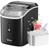 image:imageSilonn Ice Maker Countertop 10 Ice Cubes in 5 Mins 33 lbs24H 2 Bullet Ice Sizes SelfCleaning Ice Maker with Scoop Portable Compact Ice Machine for Home Kitchen PartyBlacktransparent