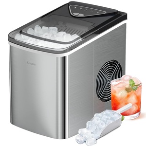 image:imageSilonn Ice Maker Countertop with Expandable Ice Basket and Carry HandleStainless SteelPro